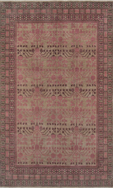 Momeni Banaras BNR-5 Pink Rug
