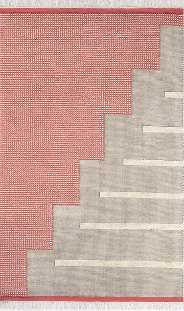 Momeni Novogratz Karl KRL-1 Pink Rug