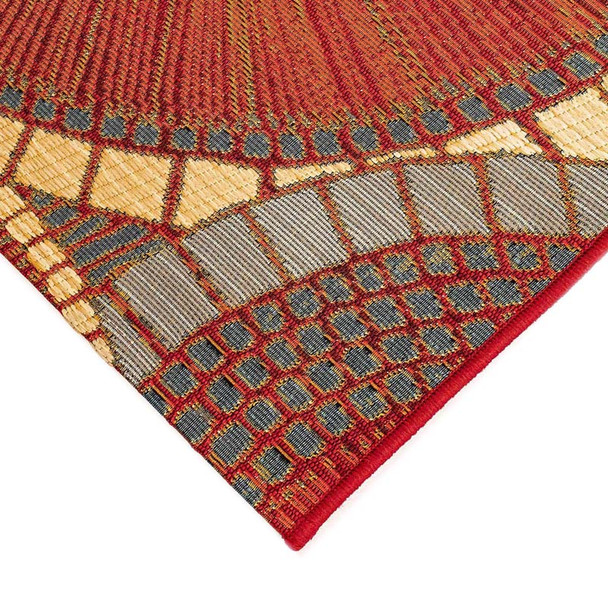 TransOcean Marina 8035 17 Circles Saffron Rug