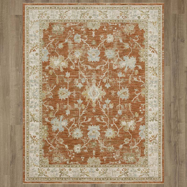 Karastan Adalia RG847 780 Iznik Rust Rug