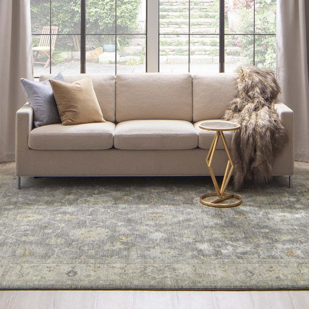 Karastan Adalia RG850 078 Kahta Dark Gray Rug
