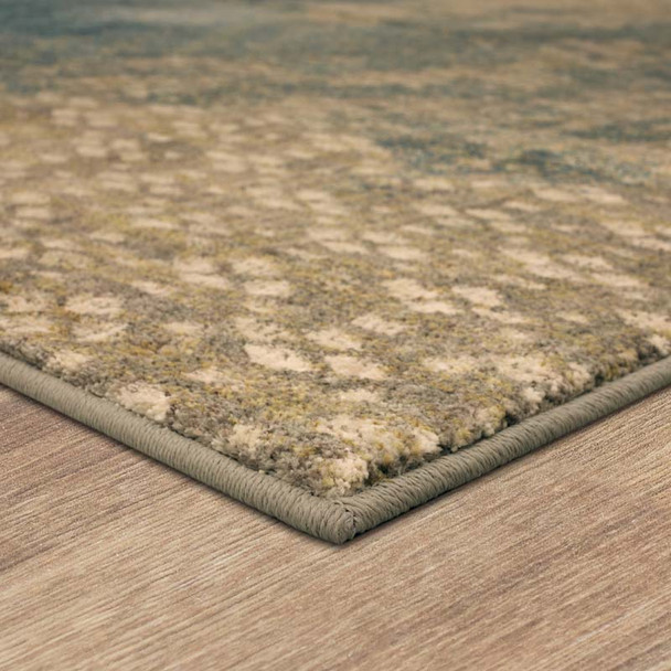 Karastan Elements 91213 60110 Mesmerize Aqua Rug