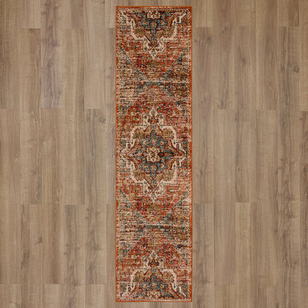 Karastan Elements 91557 20044 Kasbar Spice Rug