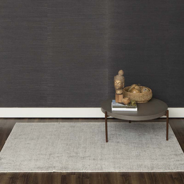 Karastan Labyrinth RG176 945 Matrix Steel Grey Rug
