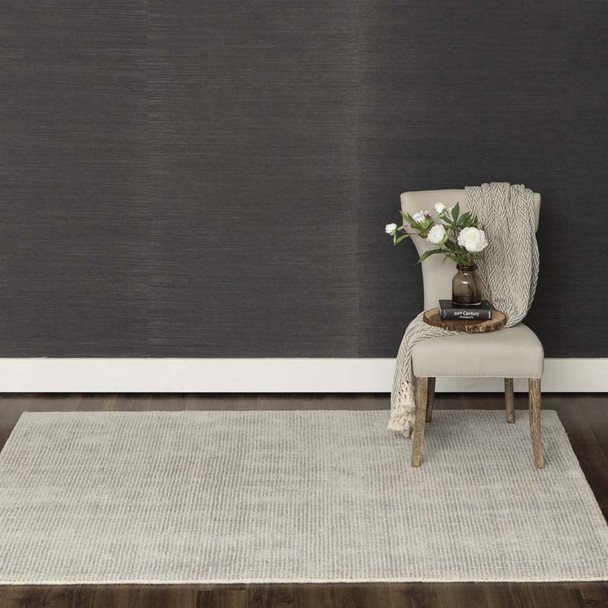 Karastan Labyrinth RG179 512 Meander Silver Birch Rug