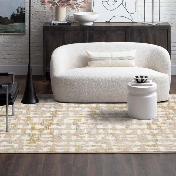 Karastan Rendition by Stacy Garcia 92395 10038 Abydos Oyster Rug