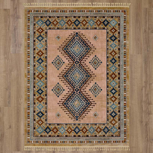Karastan Rendition by Stacy Garcia 92418 30062 Rayas Rosewater Rug