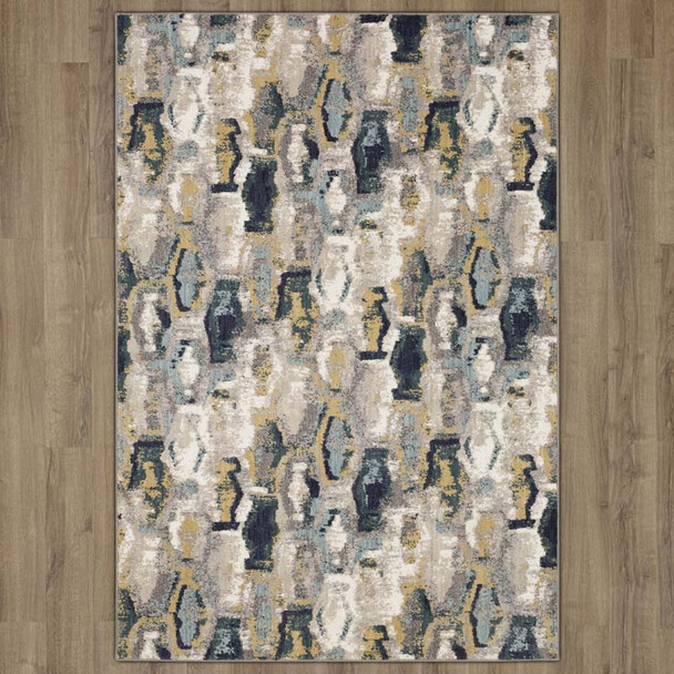 Karastan Soiree 91969 60140 Gimlet Mallard Green Rug