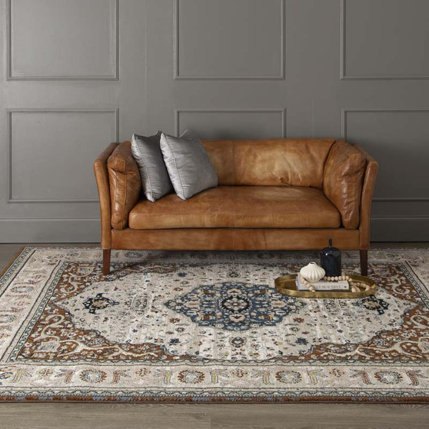 Karastan Zephyr 92123 20058 Chronos Rust Rug