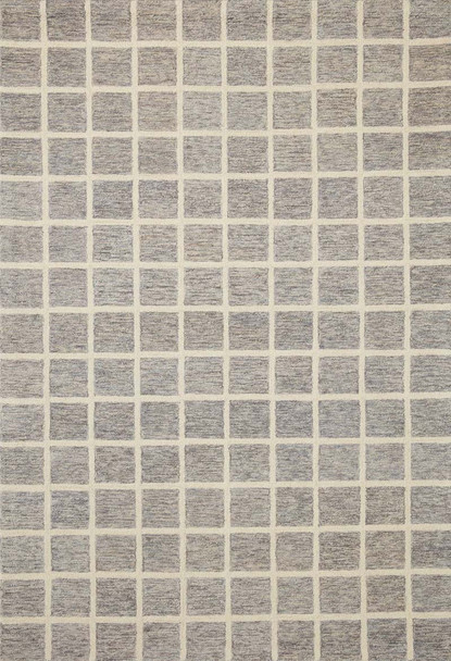 Chris Loves Julia x Loloi Polly POL-05 Slate Ivory Rug