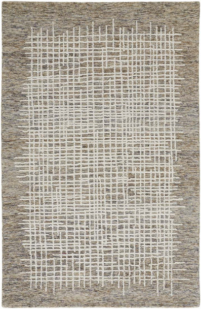 Feizy Maddox 8630F Charcoal Brown Rug