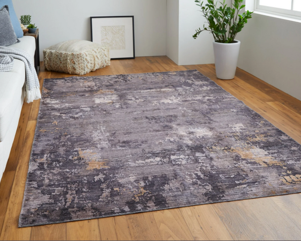 Feizy Mathis 39I2F Gray Rug