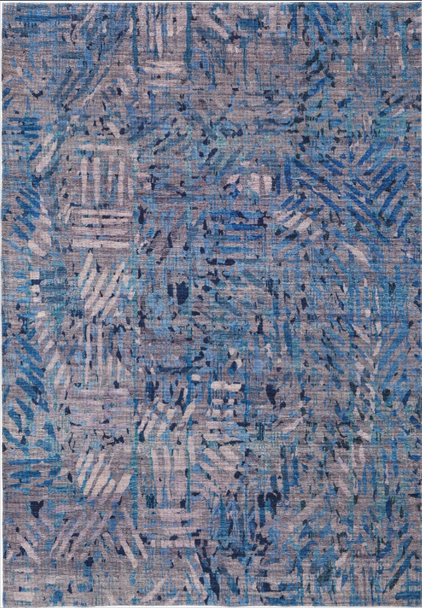 Feizy Mathis 39I3F Blue Multi Rug