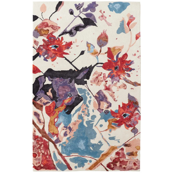 Feizy Dafney 8863F Red Multi Rug