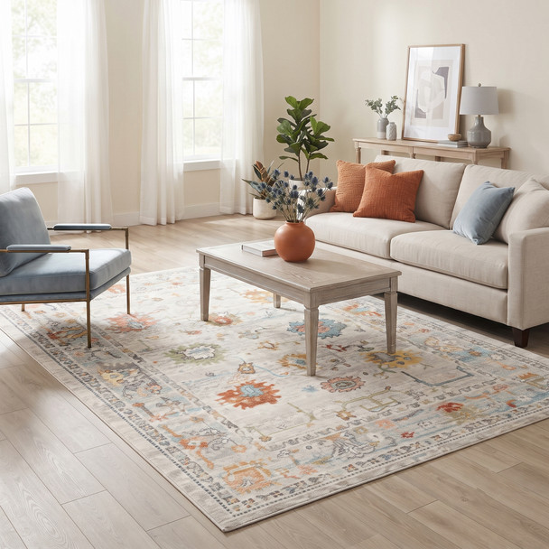 Amer Bohemian BHM-1 Seaford Beige Rug
