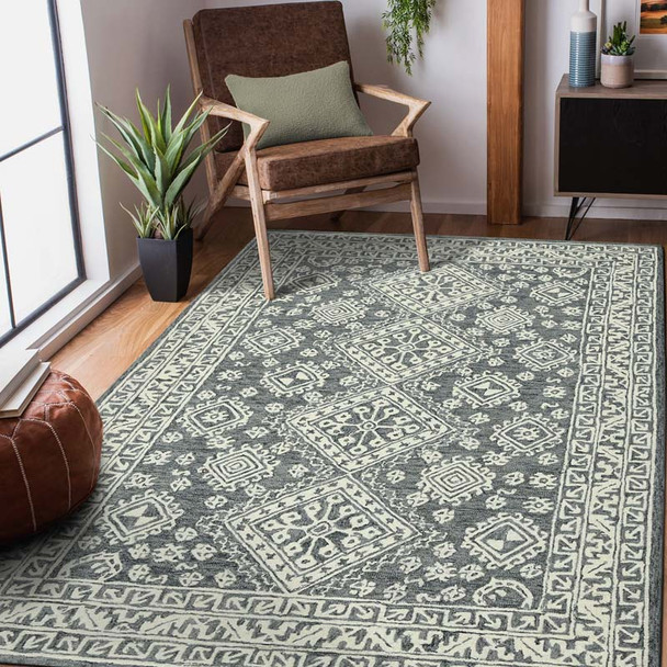Amer Boston BOS-61 Ilford Gray Rug