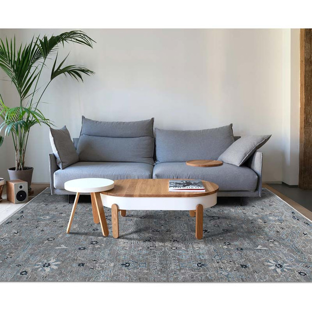 Amer Bristol BRS-2 Henley Silver Blue Rug