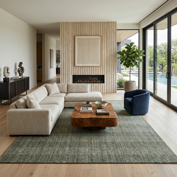 Amer Brooklyn BRK-3 Bays Green Rug