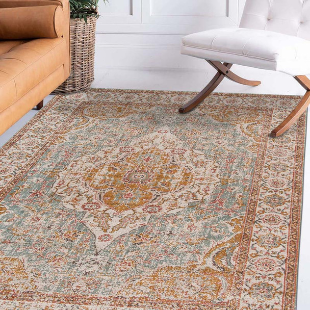 Amer Eternal ETE-3 Solidad Sea Blue Rug
