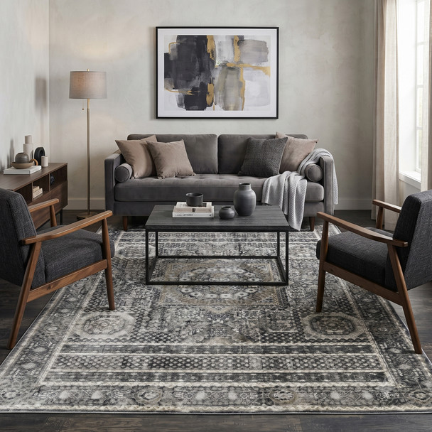 Amer Fairmont FAI-6 Kenseth Charcoal Rug