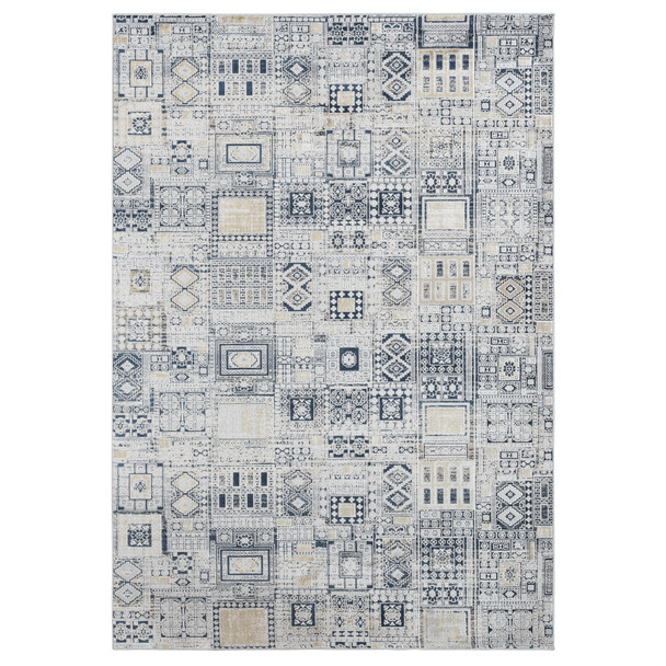 Amer Hamilton HAM-7 Inca Navy Gold Rug
