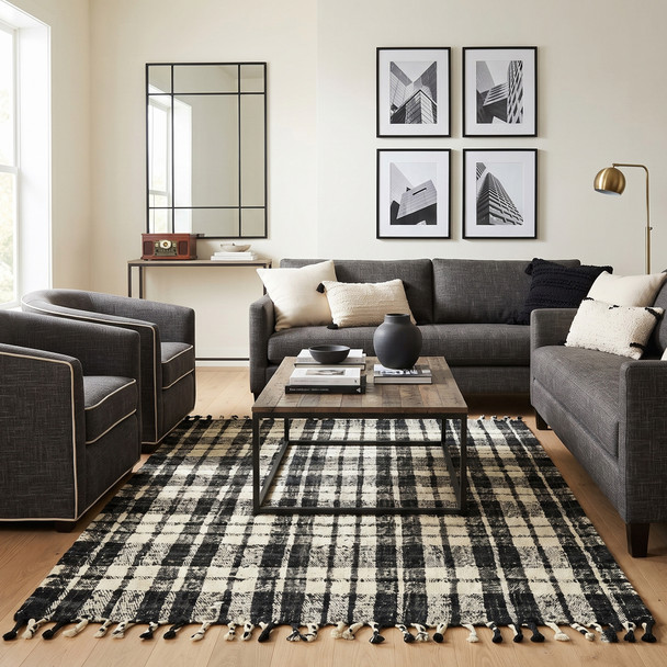 Amer Hampton HMP-2 Eastwood Charcoal Rug