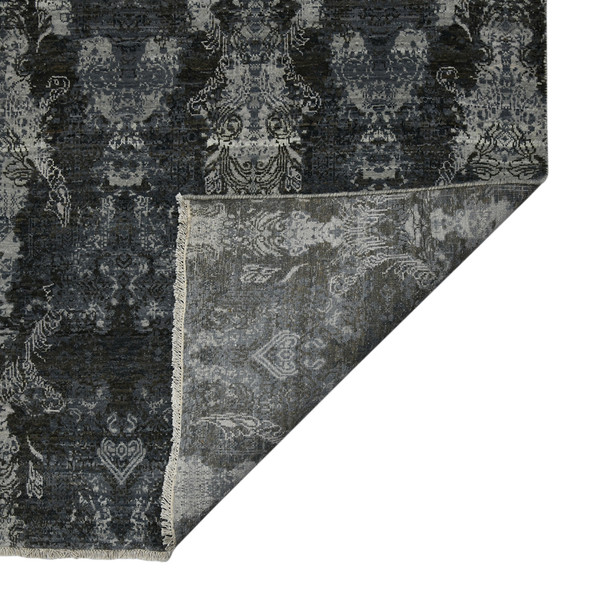 Amer Kohinoor KOH-11 Yaseen Blue Brown Rug