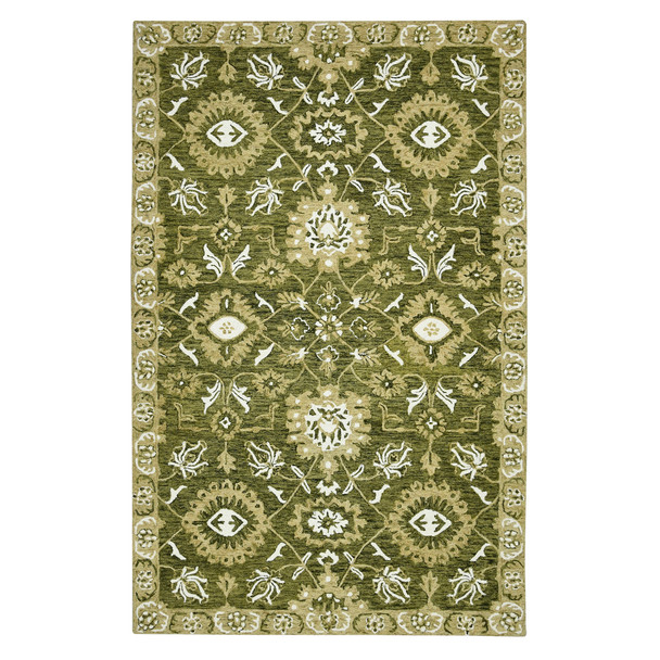 Amer Romania ROM-6 Newburg Olive Green Rug