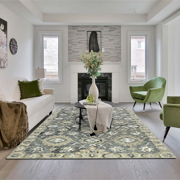 Amer Romania ROM-7 Newburg Gray Rug