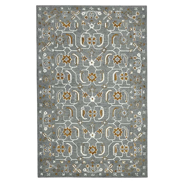 Amer Romania ROM-5 Pecos Gray Orange Rug
