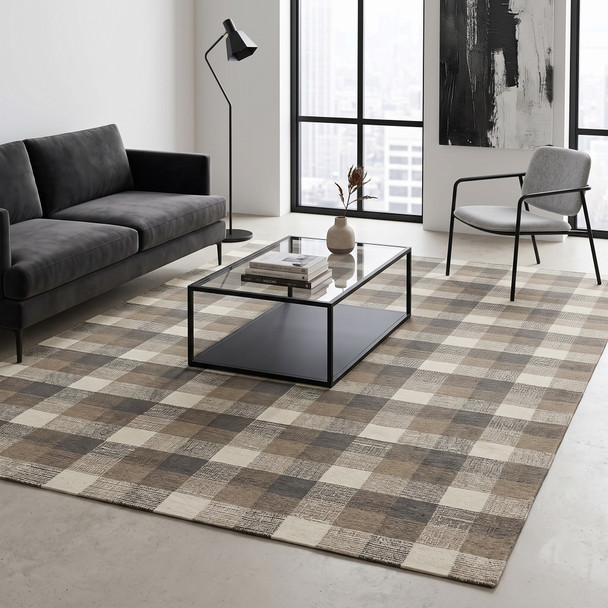 Amer Tartan TRA-5 Cartwell Khaki Rug