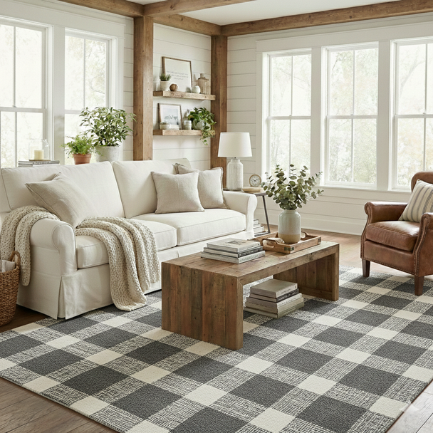 Amer Tartan TRA-8 Cartwell Dark Gray Rug