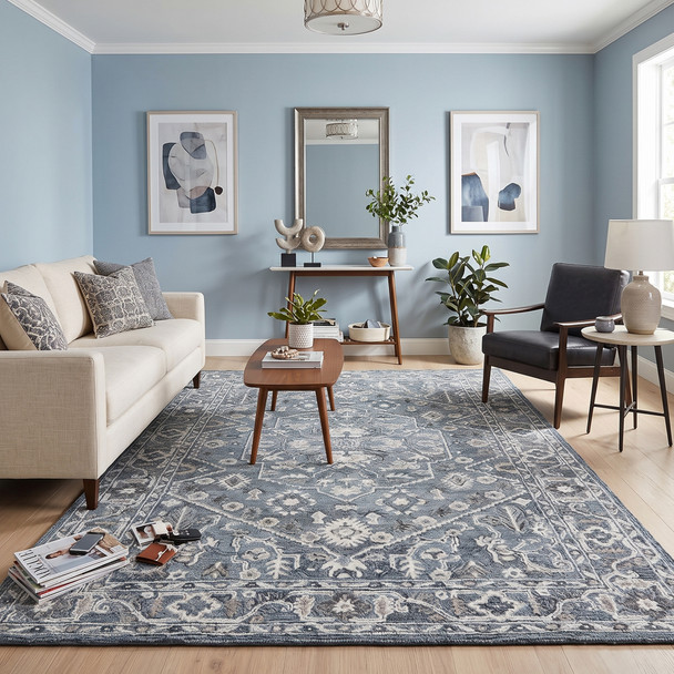 Amer Vestige VES-2 Jericha Blue Rug