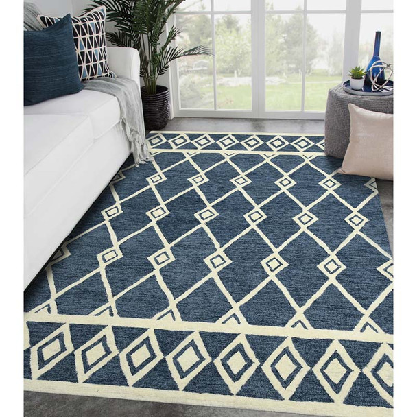 Amer Vista VIS-6 Raton Navy Rug