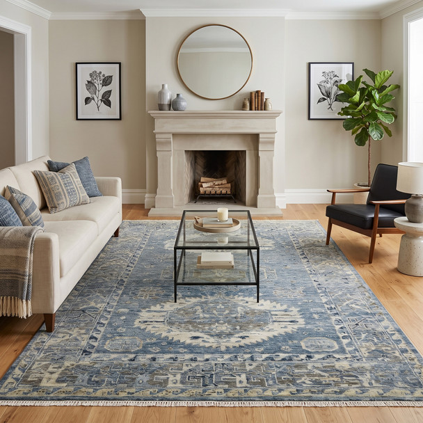 Amer Willow WIL-1 Mesa Blue Rug