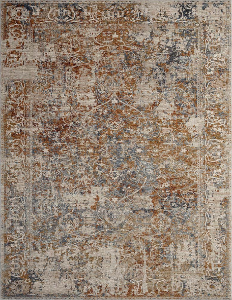 Kalaty Camilla CM-152 Indigo Rust Tones Rug