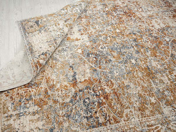 Kalaty Camilla CM-152 Indigo Rust Tones Rug