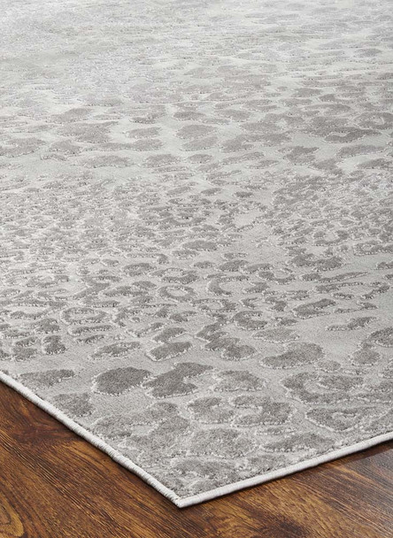 Kalaty Serengeti SG-626 Grey Leopard Rug