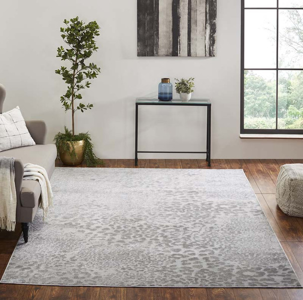 Kalaty Serengeti SG-626 Grey Leopard Rug