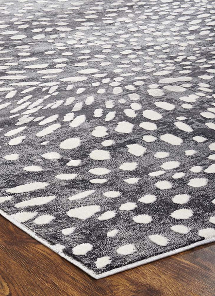 Kalaty Serengeti SG-628 Charcoal Spotted Rug