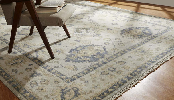 Kalaty Umbria US-107 Ivory Ivory Rug