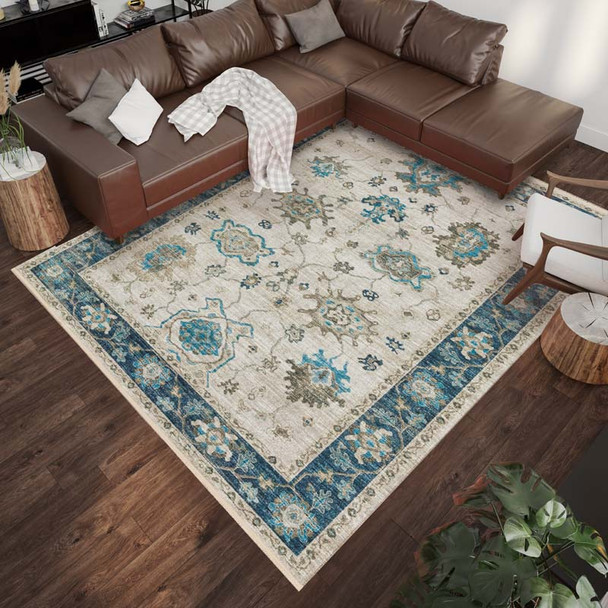 Dalyn Marbella MB6 Flax Rug