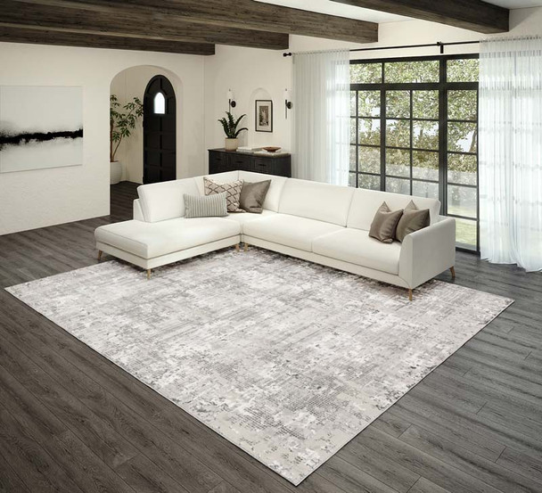 Dalyn Rhodes RR3 Silver Rug