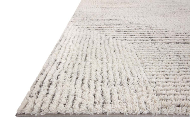 Loloi Levitt Shag LEV-02 Ivory Grey Rug