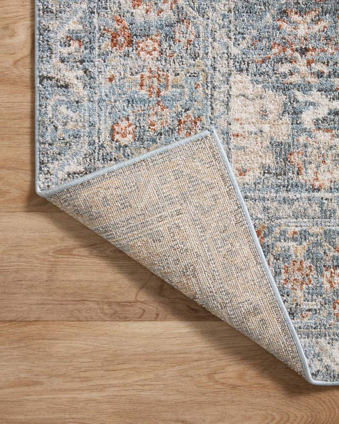 Loloi Odette ODT-07 Sky Rust Rug