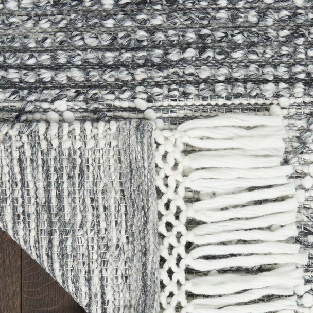 Nourison Nicole Curtis Series 3 SR303 Grey Ivory Rug