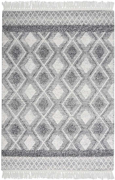 Nourison Nicole Curtis Series 3 SR301 Grey Ivory Rug