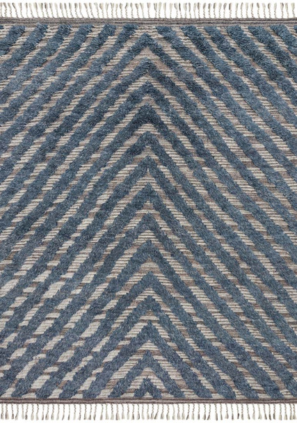 Loloi Khalid KF-06 Blue Pewter Rug