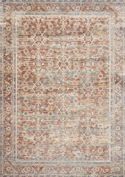 Loloi Revere REV-07 Terracotta Multi Rug