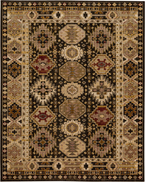 Karastan Bedouin 92594 90097 Armada Charcoal Rug